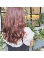 オーバルヘアー(OVAL hair)&nbsp;チェリーレッドの秋おすすめスタイル/チェリーブラウン