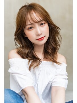 エース (ACE) ACE 横浜 大人かわいいくびれミディ×マロンベージュ