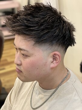 スウェル 船橋店(Swell) メンズツイストパーマスパイラルパーマフェード[船橋]