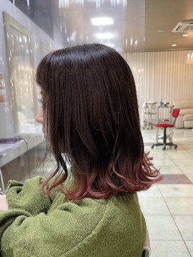 シャンプーボーイ 宮崎駅前店(SHAMPOO BOY) 裾カラー(^^)