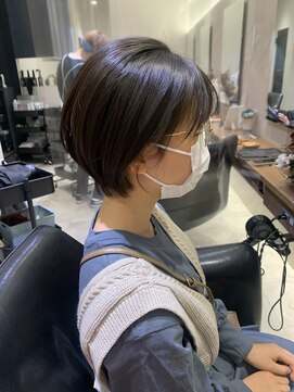 シェル 国分寺(shell) 高校生カット☆抜け感ショート