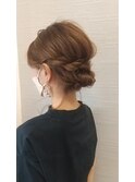 アレンジヘア アップ