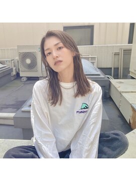 キャピタル(CAPITAL) こっくりベージュ×ストレートロング