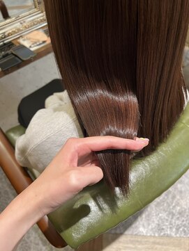 ムーン(moon) #ロングヘア #グレージュカラー #ボブウルフ#ココアベージュ