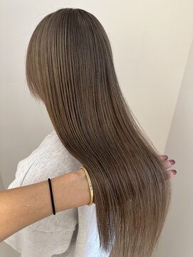 シェーン 仙台駅広瀬通店(schon) ミルクティーグレージュ