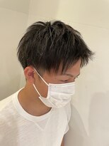 ジップ 緑店(zip)&nbsp;メンズ無造作ショート×３０代カジュアル