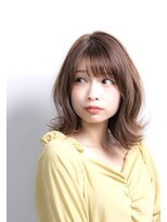 ループス(Roops)&nbsp;大人可愛い外はねミディ　【外ハネボブ】