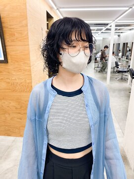 トゥコ(tuco) ボブ　ウルフ　パーマ　ボブウルフパーマ　ボブパーマ　前髪