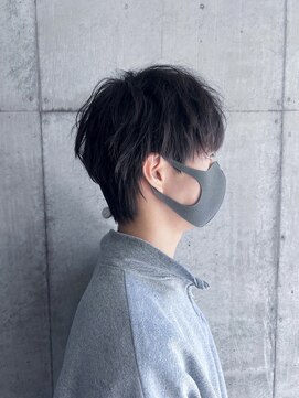 オムファミーユラグ(homme, famille raugh) マッシュウルフ