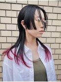 ウルフカット/グラデーション/モード/デザインカラー