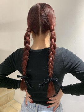 バズ(BUZZ) longhair×チェリーレッド