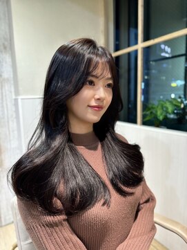 アフロート ディル(AFLOAT D'L) ☆ イメチェン小顔カット愛され斜めバング美髪シースルーバング