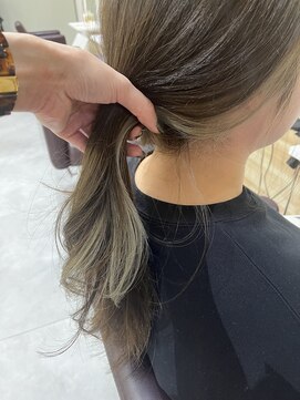 アヴァンス 江坂店(AVANCE.) インナーカラーベージュ