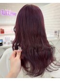 ブリーチ必須!ラベンダーピンク*まゆ