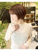 【TheC 森谷やよい】大人可愛い◎丸みショート20代30代40代