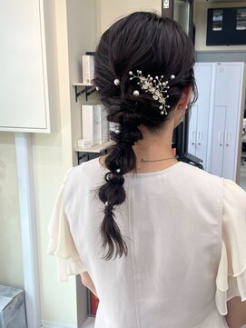 バッカ 横浜桜木町店(BACCA) ヘアセット、あみおろし