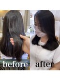 シルクストレート/縮毛矯正