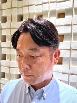 ヒロギンザ 仙台本店(HIRO GINZA) 大人ツーブロック×白髪染め