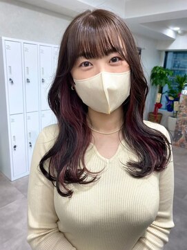 ムク 横浜店(muku) インナーカラーケアブリーチイヤリングカラーハイライトレイヤー