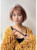 極艶カラー×インナーオレンジベージュ