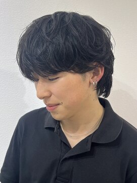 ベル 桑名(BHEL) 三重桑名ニュアンスパーマシースルーマッシュ緩めセンターパート