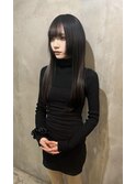 ○黒髪艶ロング