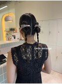 20代・30代・40代似合う小顔ヘアアレンジ♪二次会ブライダル花嫁