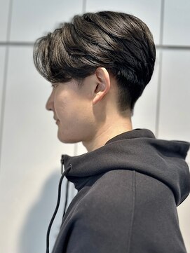 ロンドアンメゾン 原宿(Lond un Maison.) スペインカールブルーブラックニュアンスパーマメンズ