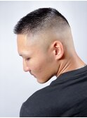 坊主フェード
