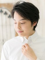 モッズヘア メン 上尾東口店(mod's hair men)&nbsp;アップバング決まるブラック爽やか就活ヘアV上尾