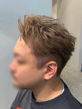 ゴールドシブヤ(GOALD SHIBUYA) 【リアルお客様スタイル】ミルクティーリバースショート