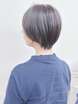 モリオ(morio) *丸みショート前下がりショートボブ大人ショート軽めショート