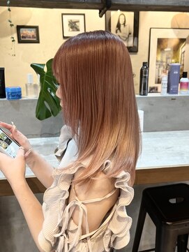 マスカリ(muscali) ハイライト/ダークアッシュ似合わせカットミディアムレイヤーd66