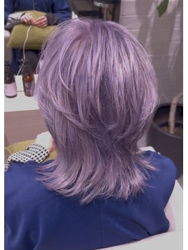 ステア ケース(stair case) ラベンダーパープル×ウルフレイヤー