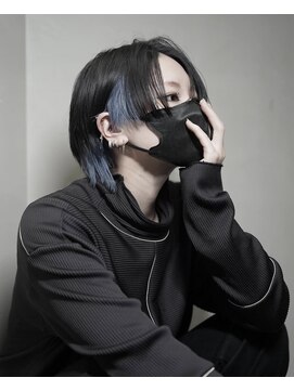 シン(syn) ブルーインナーカラー