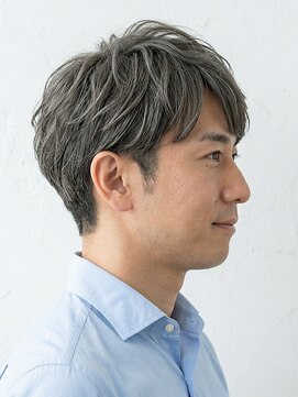 と和 巣鴨 【大人メンズ】時短ショート×アッシュグレー