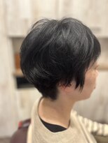 ハルジュヘアーリゾート(haruju HairResort) ふんわり毛流れ×骨格補正・丸み大人ショート