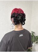 リボンツインヘア