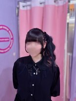 ヘアー アレス(hair ales)&nbsp;あみかちゅサイドポニー