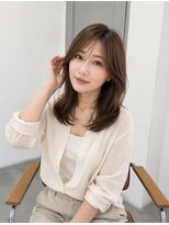 リーフ 焼津店(LeaF)&nbsp;白髪染めでも重く見えないレイヤースタイル