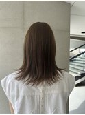 【ameri chouchou 柏】低彩度、ブリーチなしラテ系カラー♪