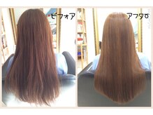 髪質改善ヘアエステサロン レモネード(LEMONed)の雰囲気（【髪質改善ヘアエステの仕上がり】繰り返すとあの頃の様に！）