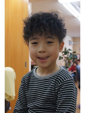 カプリヘアーデザイン(Capri Hair design) キッズパーマ★ハードスパイラル