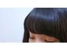 らくちん♪【前髪にクセ付けをしたい方】前髪パーマ＋前髪カット ¥4400