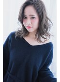 〈mielhair新宿〉ゆるふわ愛されセミディ アースカラー