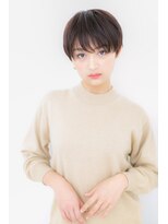 モッズヘア 上尾西口店(mod's hair)&nbsp;モード＆クールな黒髪小顔マニッシュショートZ上尾20代30代40代!
