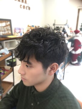 美容室 ティアナ ココ(TIEANA.COCO) メンズスパイラルマッシュパーマ