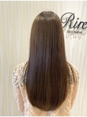 【Rire-リル銀座-】髪質改善髪ロング