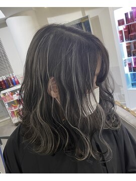 ピヨン 心斎橋(piLLon) 3Dハイライトカラー☆ダークグレージュ