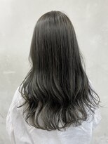 アイス(ice)&nbsp;翁/アッシュグレージュ/寒色系カラー/オリーブグリーン/波巻き